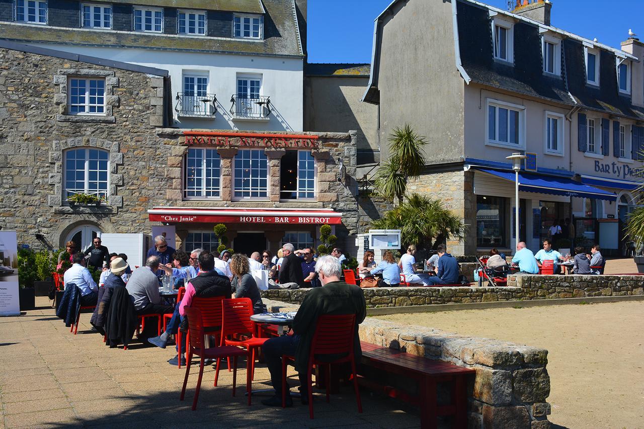 Hotel du Centre - Chez Janie Roscoff Exterior foto